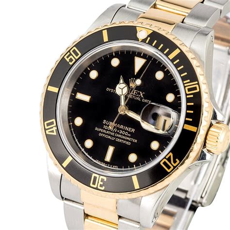 rolex submariner black and gold pre owned vancouver|rolex submariner used canada.